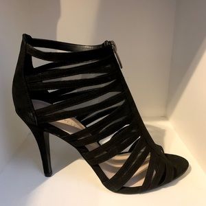 Nine West Black Strappy Heels - Size 8M